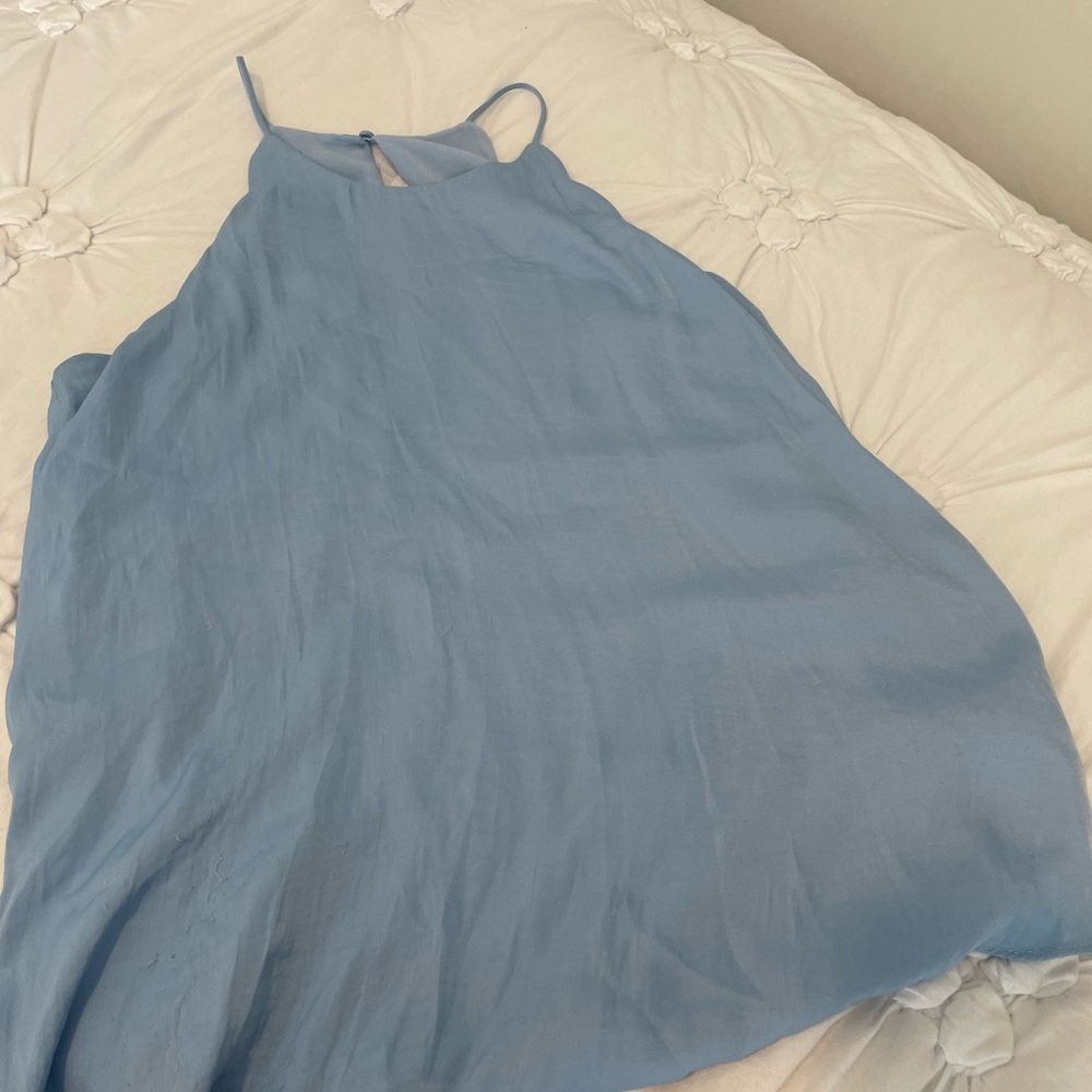 Blue tank top